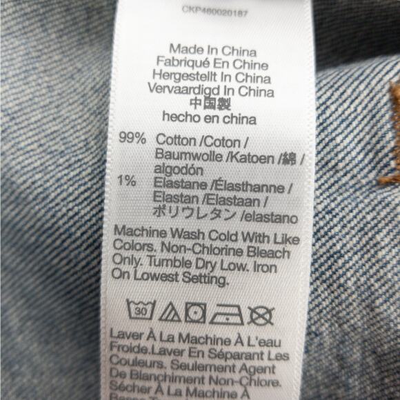 Madewell Men’s Relaxed Fit Jeans 38x32 Medium Wash Denim Factory Distressed - Picture 11 of 16